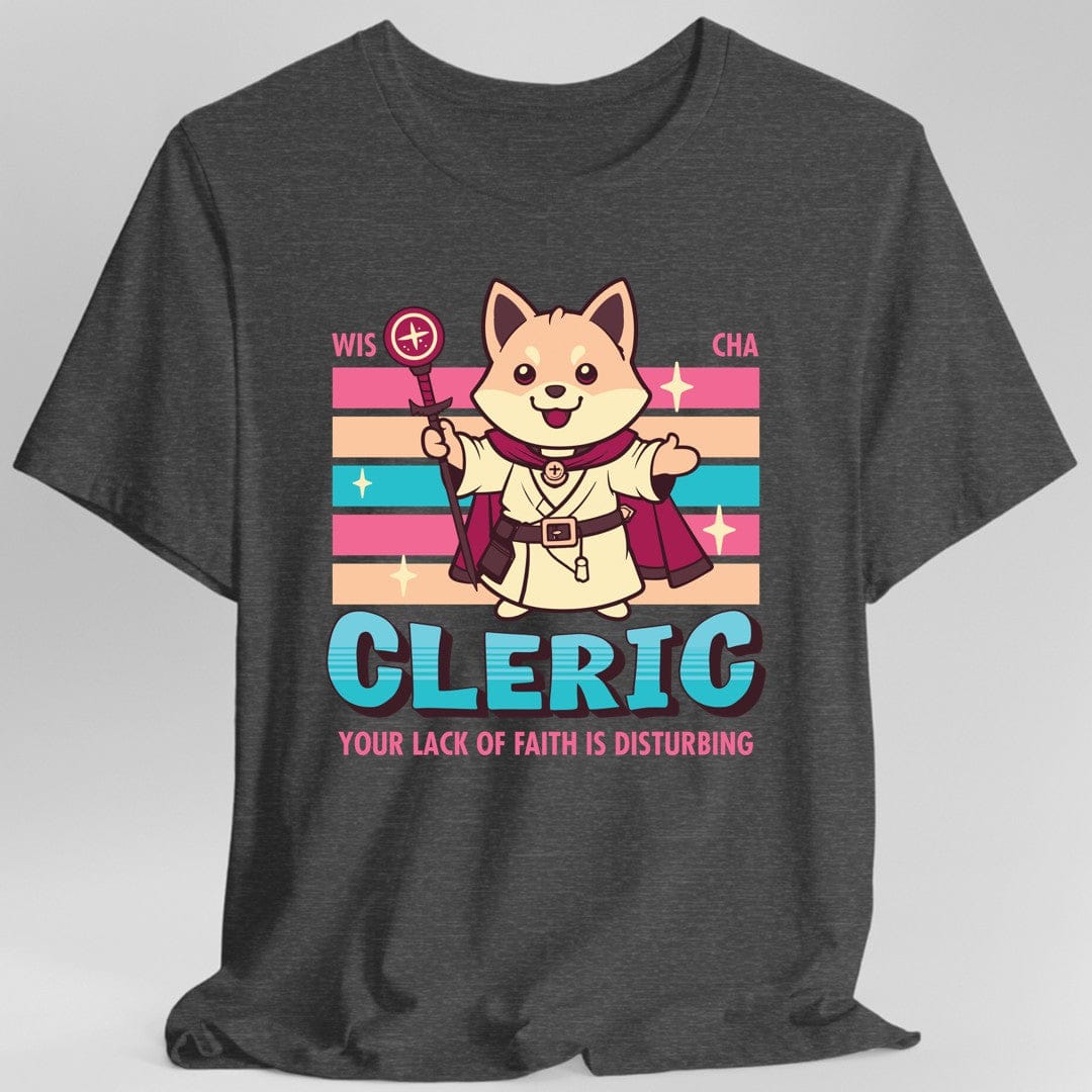 DnD Cleric Shirt - D&D Kawaii Class T-shirt