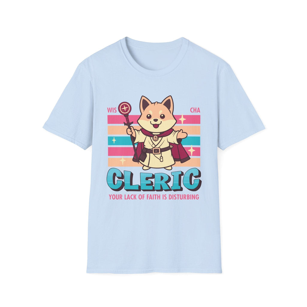 DnD Cleric Shirt - D&D Kawaii Class T-shirt