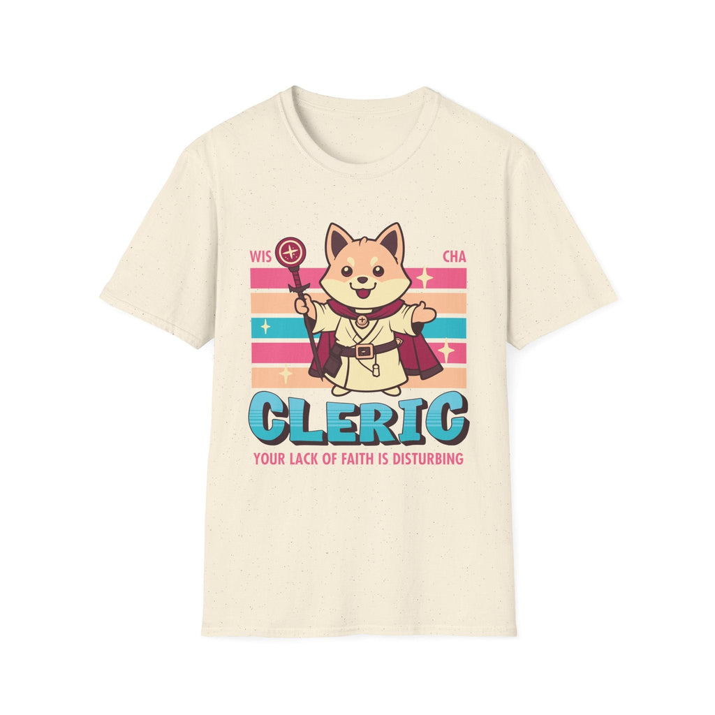 DnD Cleric Shirt - D&D Kawaii Class T-shirt