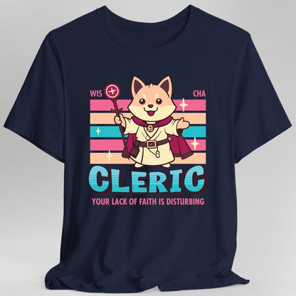 DnD Cleric Shirt - D&D Kawaii Class T-shirt