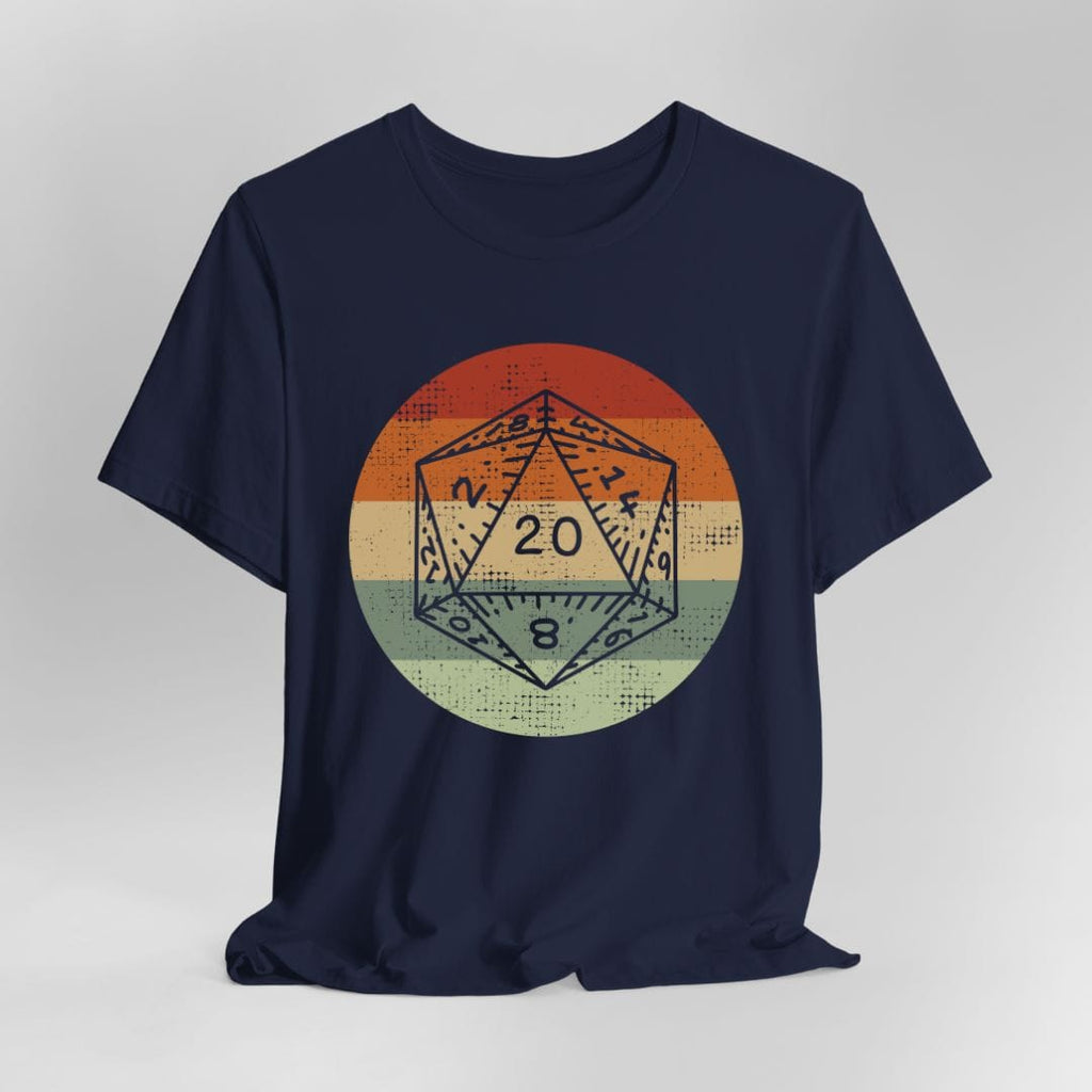 DnD D20 Shirt | Retro Sunset