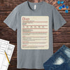 DnD Dad Shirt With Stat Block