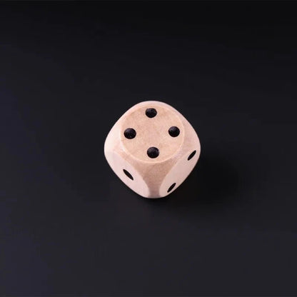 DND Dice 16mm Wooden D6 Classic Tabletop RPG Game Dice