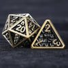 DND Dice – Dragon Scale Series Metal Dice Set