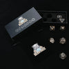 DND Dice – Dragon Scale Series Metal Dice Set