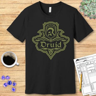 DnD Druid Class Emblem T-Shirt