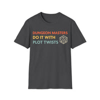 DnD Dungeon Masters Do It With Plot Twists Shirt