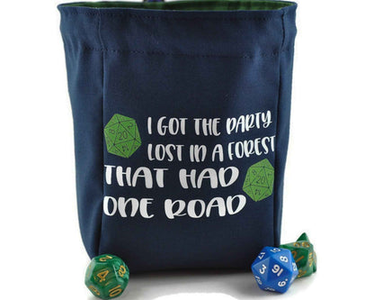 dnd funny dice bag