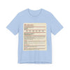 DnD Husband Stat Block T-Shirt