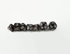 dnd mini dice set, dark brown