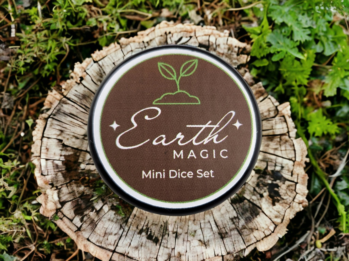 dnd mini dice set, Earth Magic