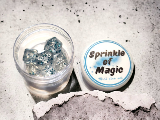 dnd mini dice set, Sprinkle of Magic