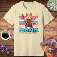 DnD Monk Shirt - D&D Kawaii Class T-shirt