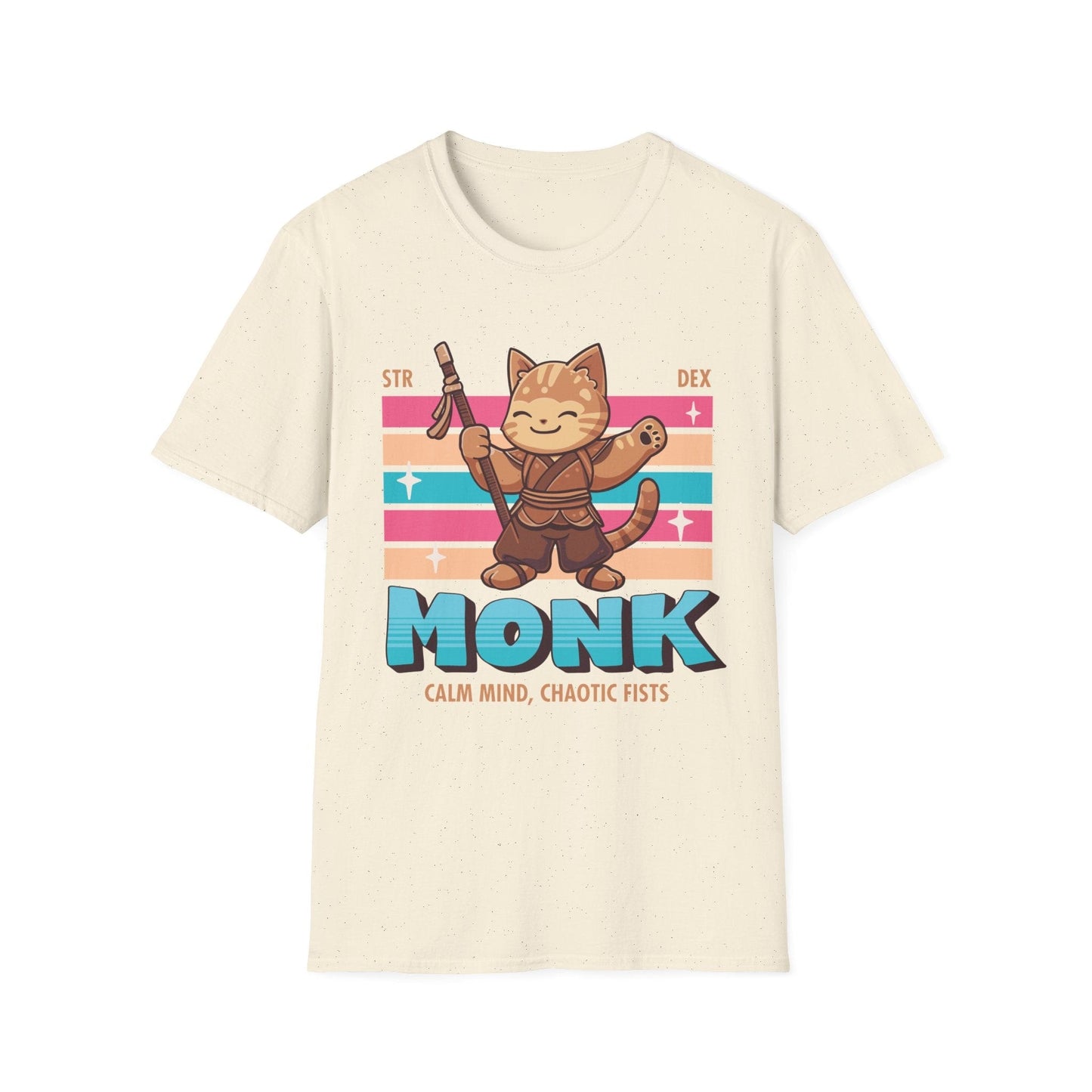 DnD Monk Shirt - D&D Kawaii Class T-shirt