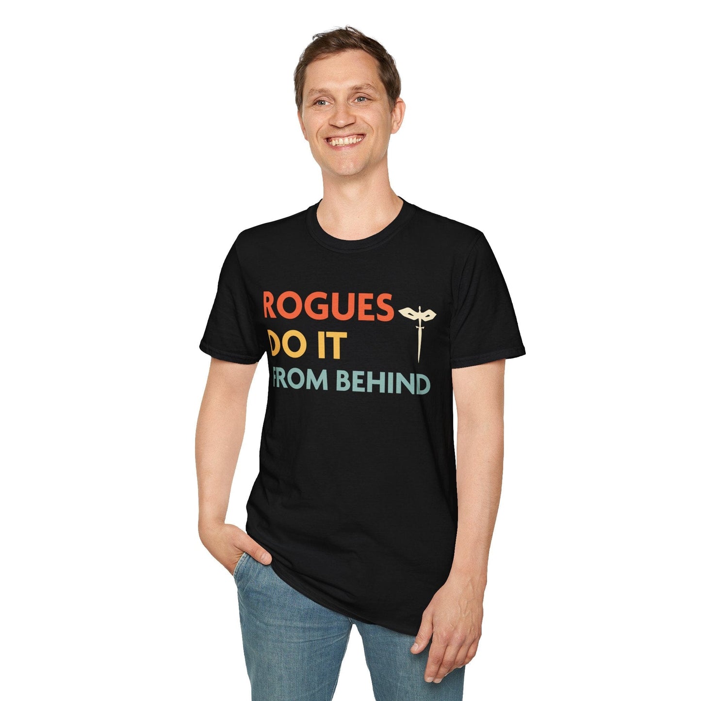 DnD Rogues Do It From Behind Shirt