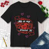 DND Valentines Gift Shirt - He is My Natural 20 - D&D Matching Couples Shirt