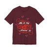 DND Valentines Gift Shirt - He is My Natural 20 - D&D Matching Couples Shirt