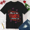 DND Valentines Gift Shirt - She is My Natural 20 - D&D Matching Couples Shirt