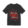 DND Valentines Gift Shirt - She is My Natural 20 - D&D Matching Couples Shirt
