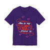 DND Valentines Gift Shirt - She is My Natural 20 - D&D Matching Couples Shirt