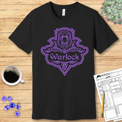 DnD Warlock Class Emblem T-Shirt