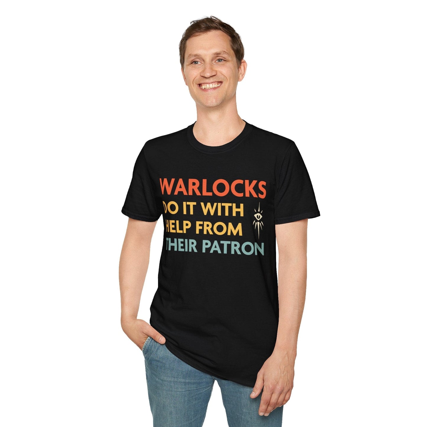 DnD Warlocks Do It Help From Their Patron Shirt