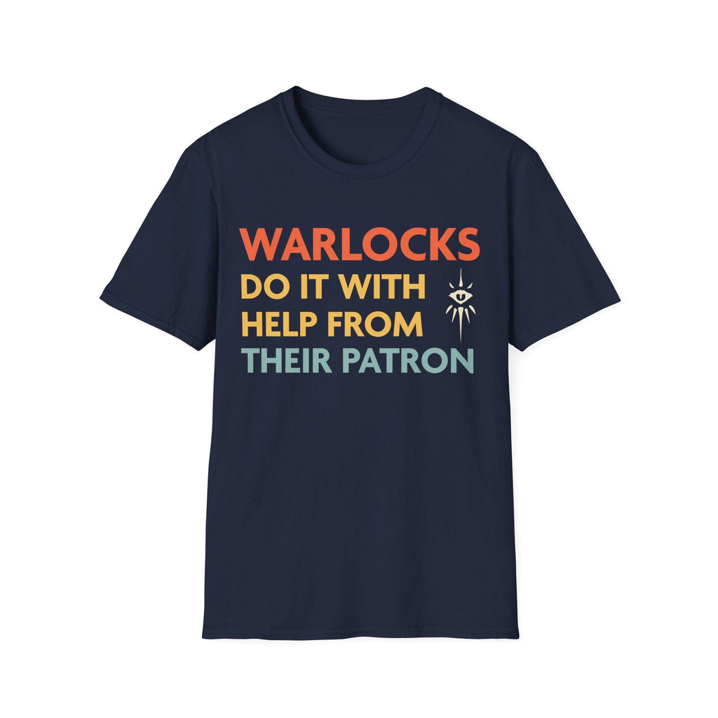DnD Warlocks Do It Help From Their Patron Shirt
