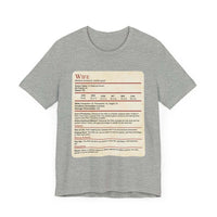 DnD Wife Stat Block T-Shirt