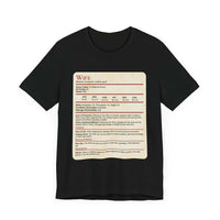 DnD Wife Stat Block T-Shirt
