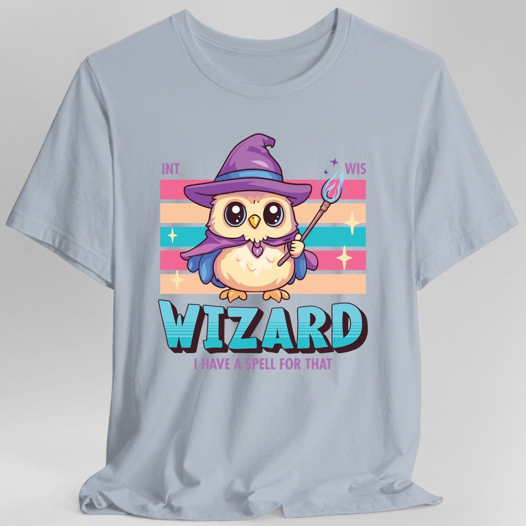 DnD Wizard T-Shirt - Kawaii Owl Class Tee