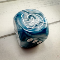 Thumbs Up (Dice colors are filled at random) | Pipped Dice 16mm