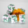 Frog Dice | Printed d6 Dice Featuring Cute Green Frog Numbered