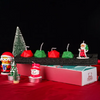 Christmas Dice Candles | 4x 30mm D20 Candles + 1 Mystery Christmas Themed Candle