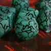 Jade Crackle Nexus: 7-Dice RPG Set