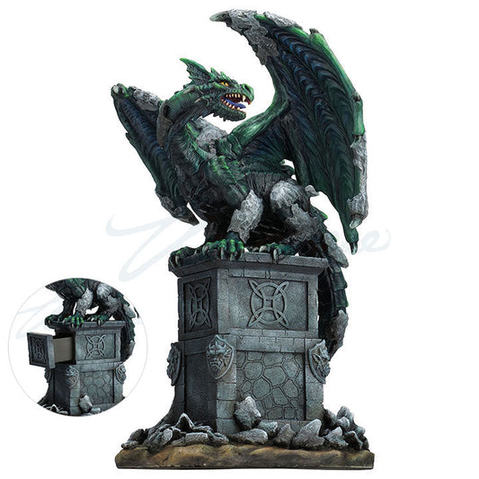 Dragon Awakening Trinket Box - Ed Beard Jr Celtic Dragon Polystone Figurine