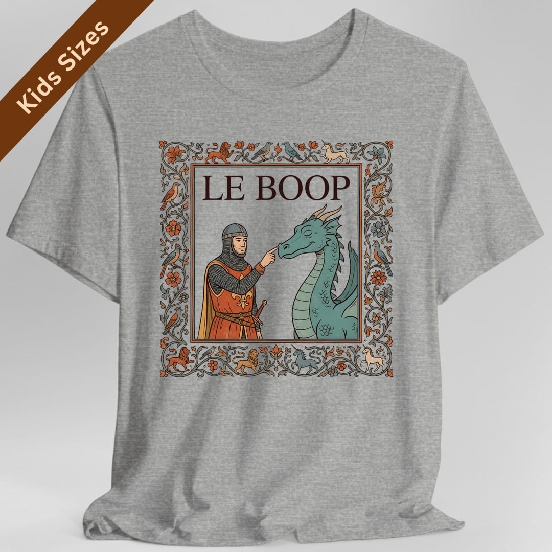 Dragon Boop Medieval Kids T-Shirt