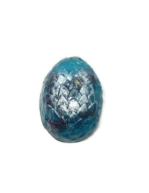 Blue Dragon Egg Soap with Hidden 7-Piece Dice Set