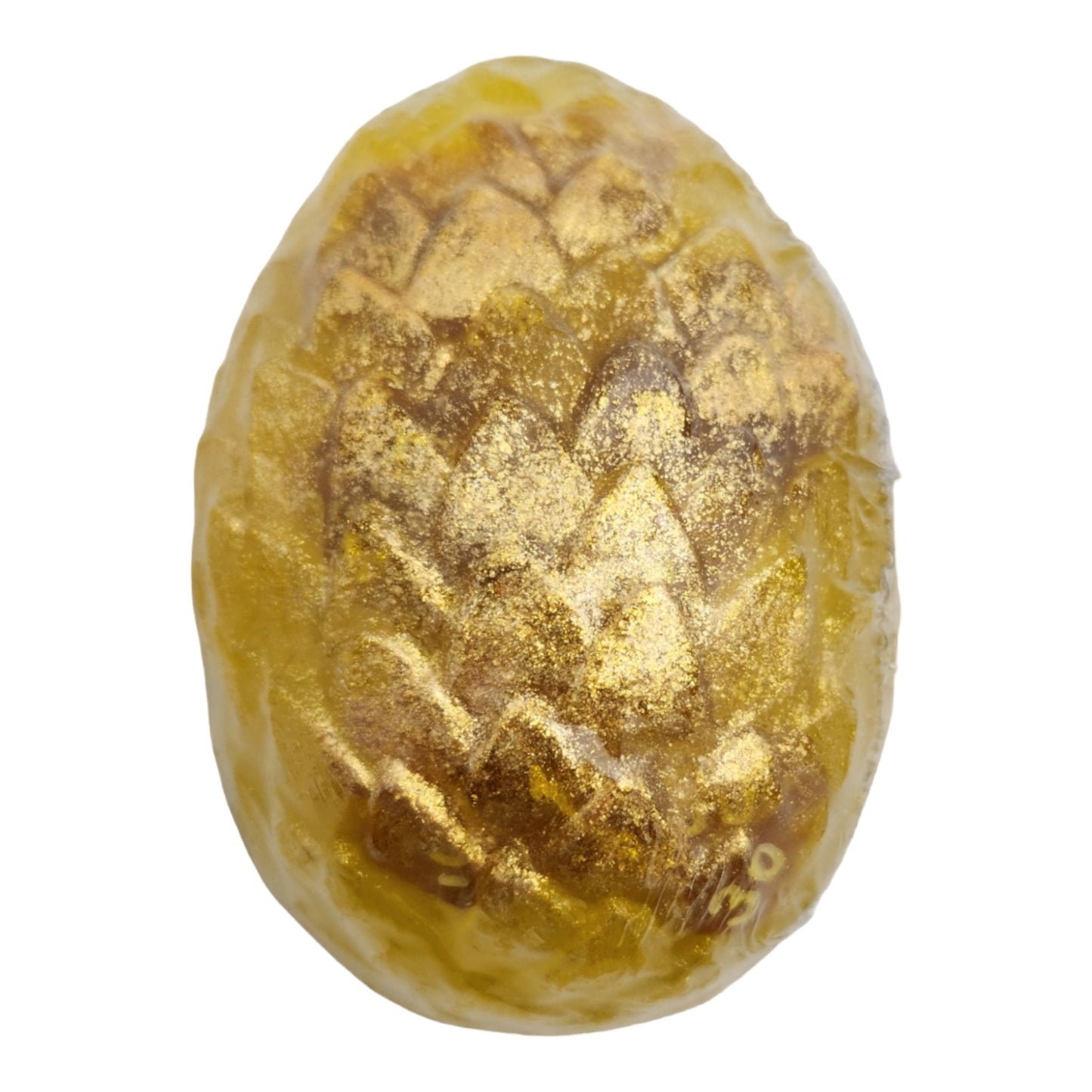 Gold Dragon Egg Soap with Hidden 7-Piece Dice Set