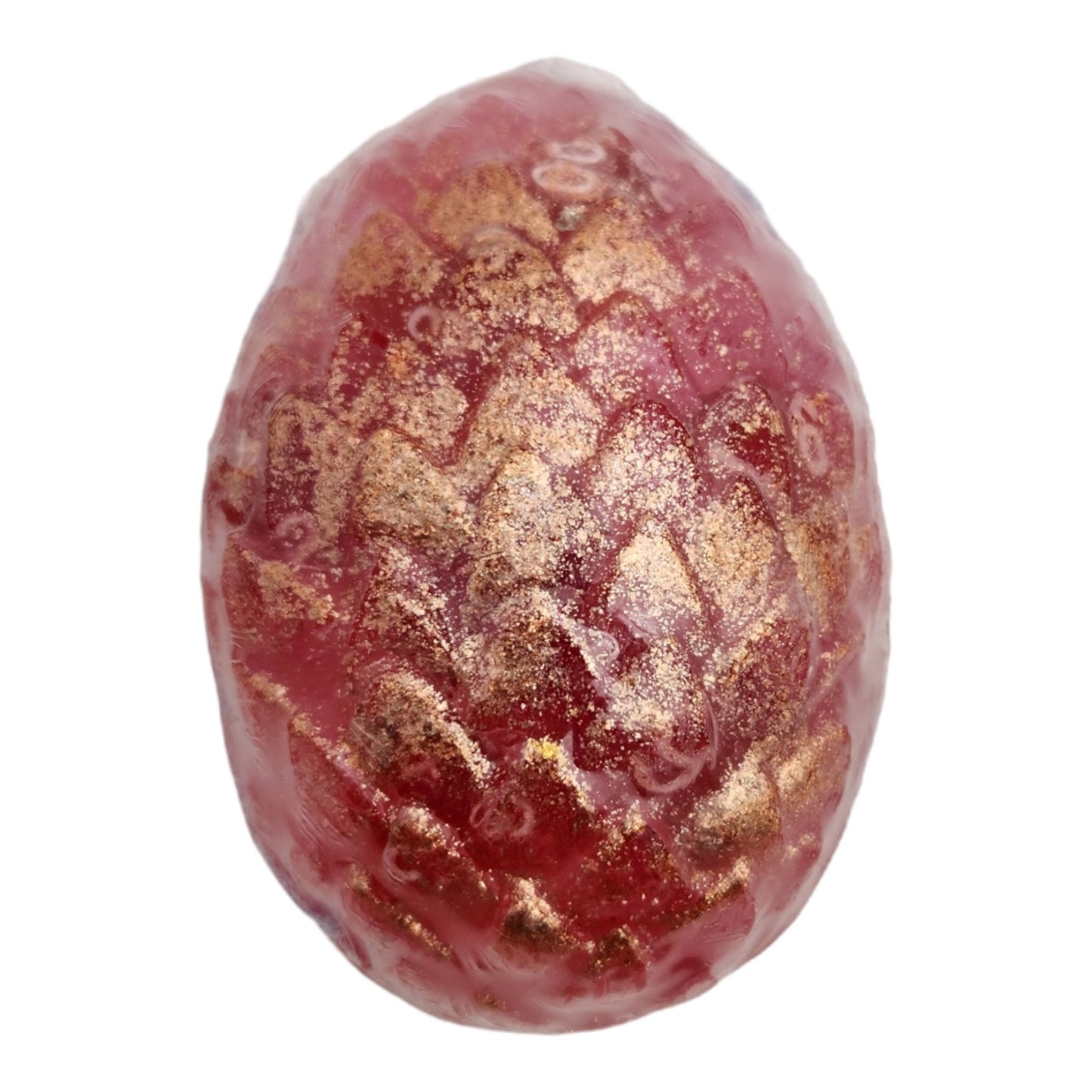 Pink Dragon Egg Soap with Hidden 7-Piece Dice Set