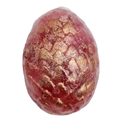 Pink Dragon Egg Soap with Hidden 7-Piece Dice Set