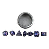 Dragon Eye Dice Set (purple/blue)