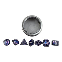Dragon Eye Dice Set (purple/blue)