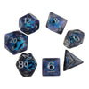 Dragon Eye Dice Set (purple/blue/teal)