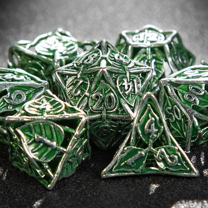 Dragon Pride dice set + green