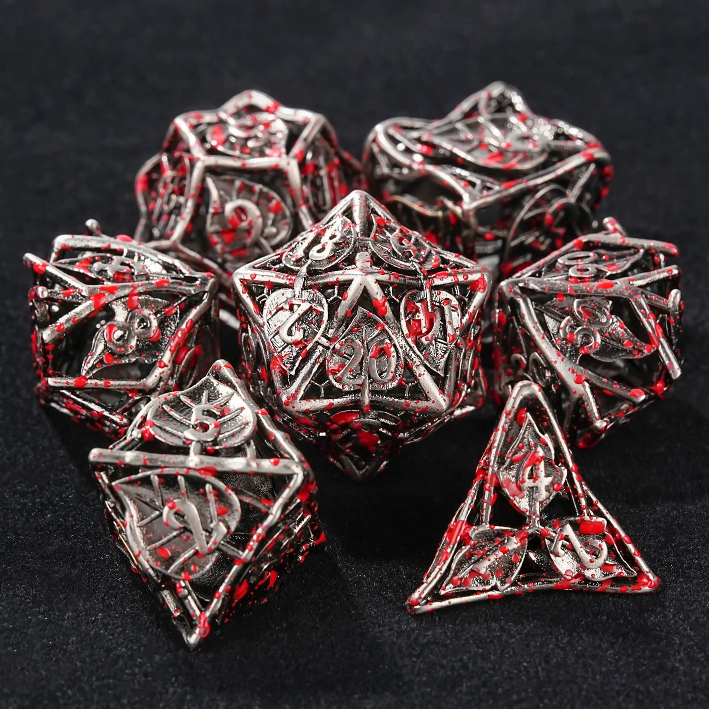 Dragon Pride dice set + green
