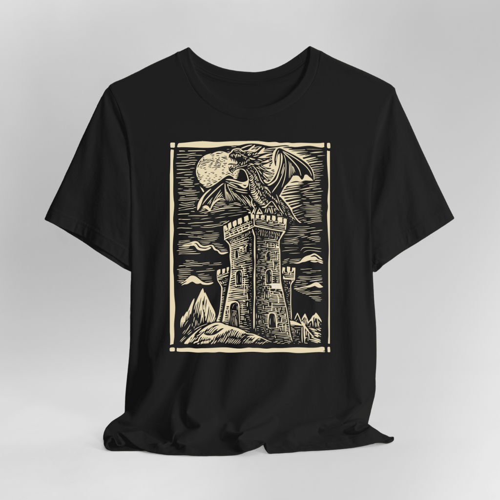 Dragon Shirt - Vintage Medieval Art
