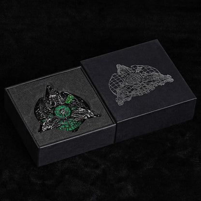 Dragon Wing Blood Badge - Cool Fidget Spinner Metal DND Dice Set