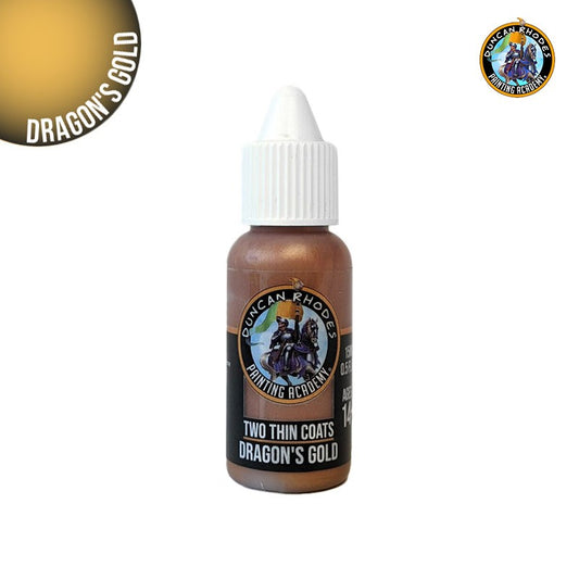 Dragon’s Gold – Two Thin Coats Metallic Paint, 15 ml