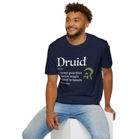 Druid Class Definition T-Shirt – Funny DnD Definition Tee