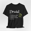 Druid Class Definition T-Shirt – Funny DnD Definition Tee